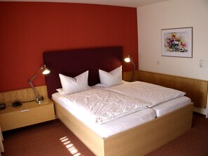 Chambre Double Standard, balcon, vue jardin