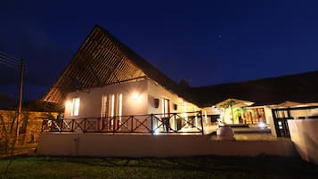 Front of property - evening/night