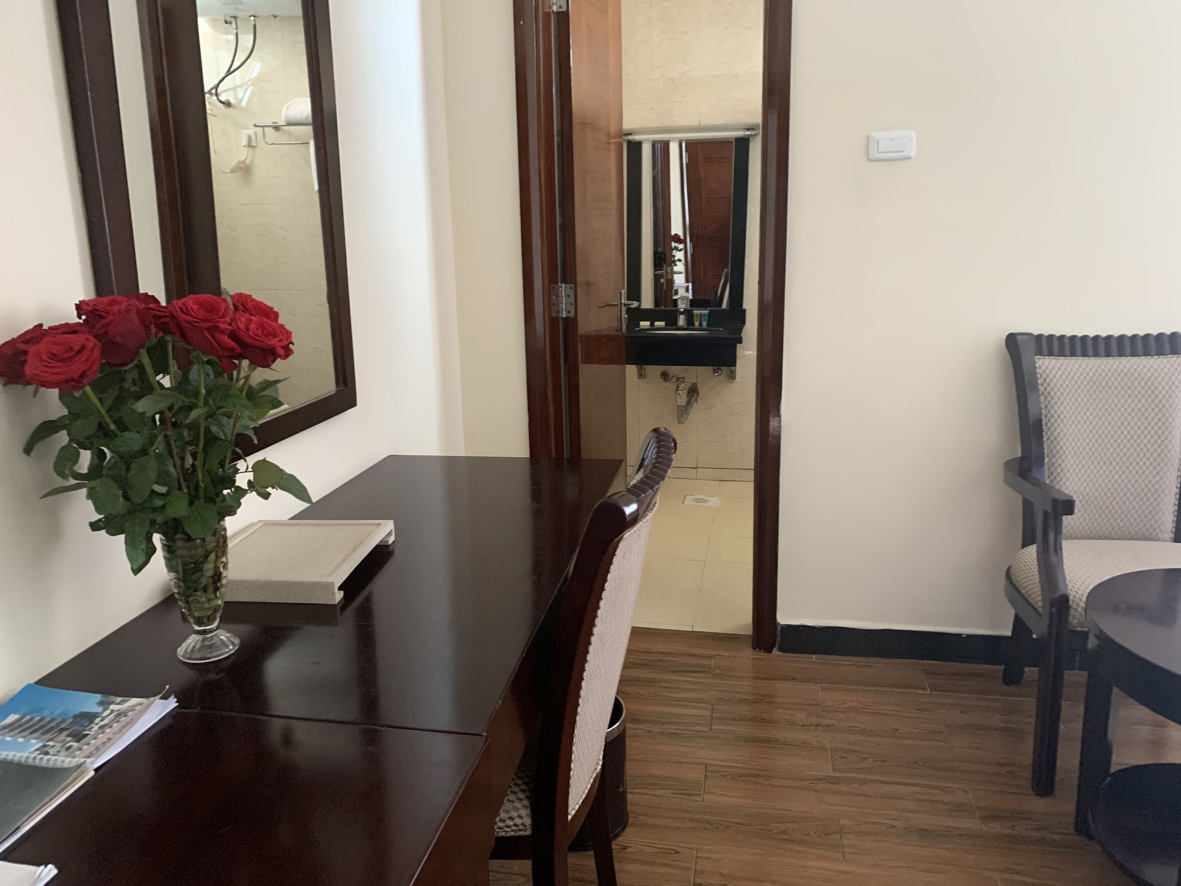 superior twin room | bathroom | free toiletries