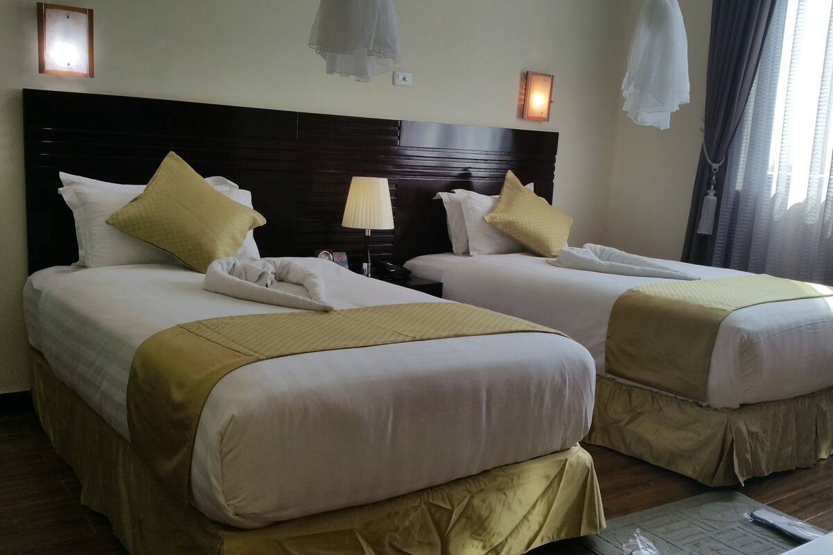 superior twin room | 1 bedroom, free minibar, in-room safe, desk