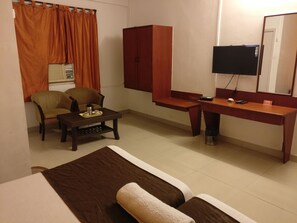 Deluxe Room, 1 Bedroom (Airconditioned) | View from room - HMR Royal Inn (Pune)