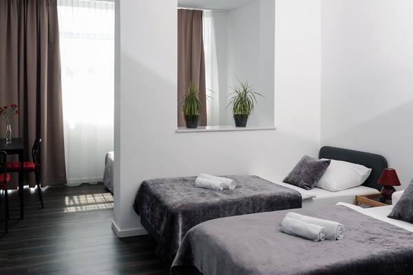 Studio Appartment, 2 Betten | Verdunkelungsvorhänge, schallisolierte Zimmer, kostenloses WLAN