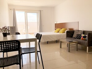 Studio, Terrace | Blackout drapes, free cribs/infant beds, rollaway beds, free WiFi - Cotillo Ocean View (La Oliva)