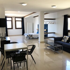 Studio, Sea View | Living area - Cotillo Ocean View (La Oliva)