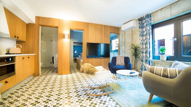 Apartamento, 1 habitación, cocina (Nygata 16) | Zona de estar