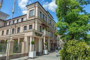 Blick von der Unterkunft