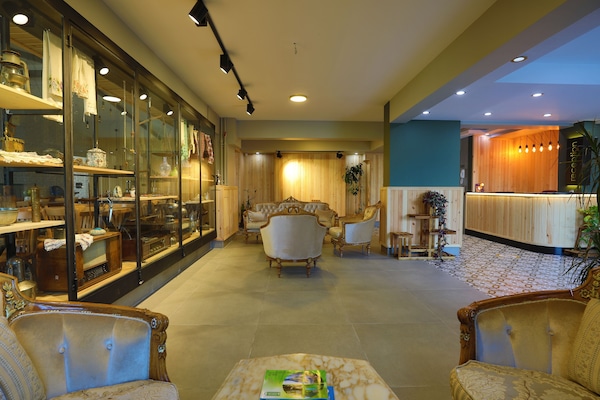 Sala de estar en el lobby