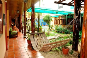 Terrace/patio - Hotel Le Massilia (Belém)