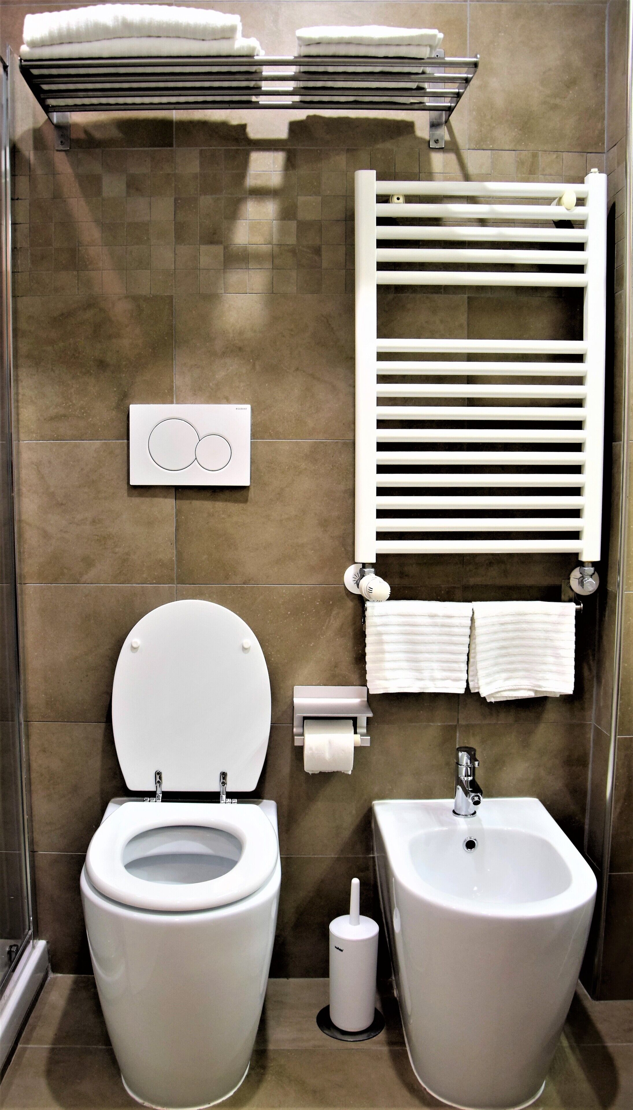 classic double room, 1 double bed | bathroom | shower, free toiletries, hair dryer, bidet