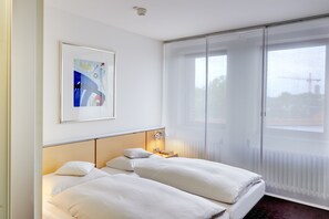 Superior-Doppelzimmer | Zimmersafe, individuell dekoriert, individuell eingerichtet