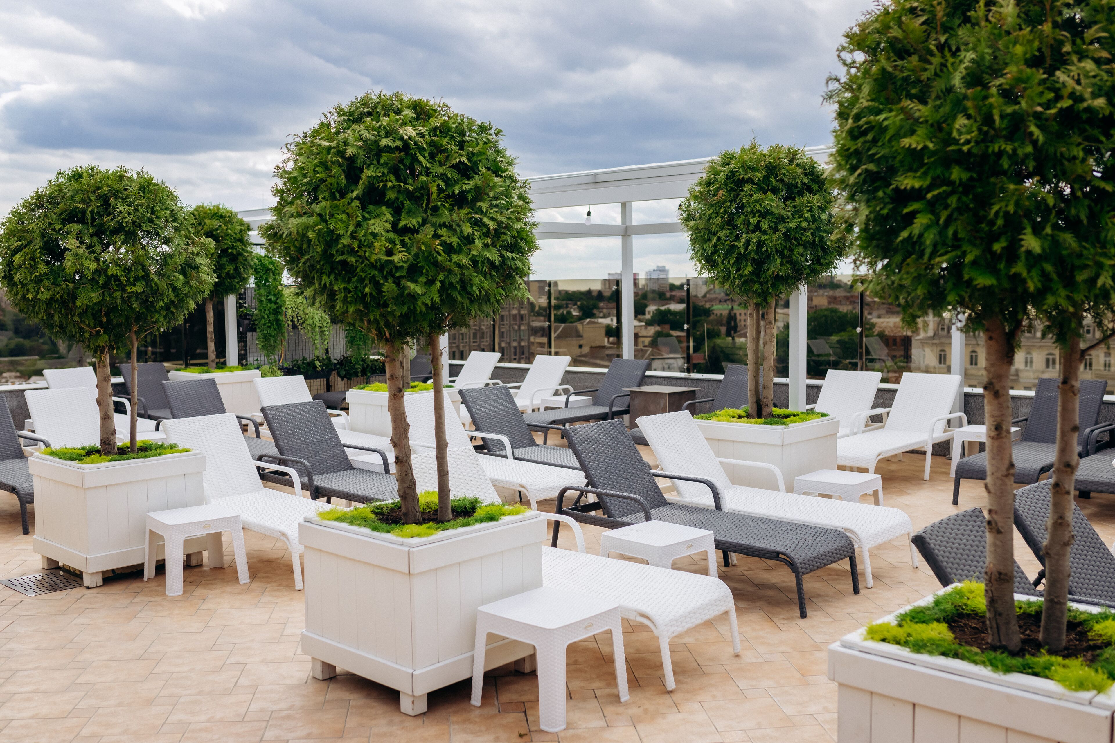 Terraza en la azotea