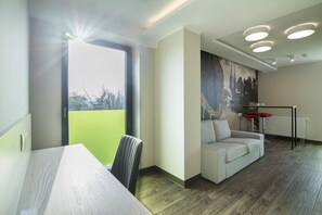 Business Apartment, 1 Bedroom | Living room | Flat-screen TV - Citi Hotel's Wroclaw (Wroclaw)