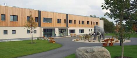 Façade de l’hébergement