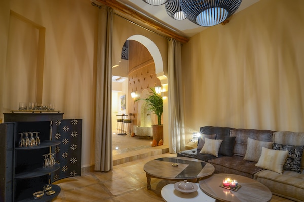 Sala de estar en el lobby