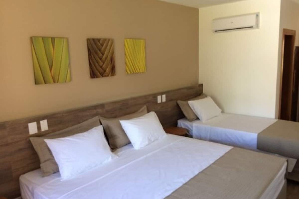 luxury double room (frente mar) | minibar, in-room safe, blackout curtains, rollaway beds