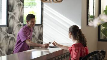 Fassade der Unterkunft