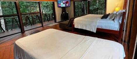 Exclusive Tree House, 1 Bedroom, Lake View | 1 bedroom, premium bedding, minibar, laptop workspace