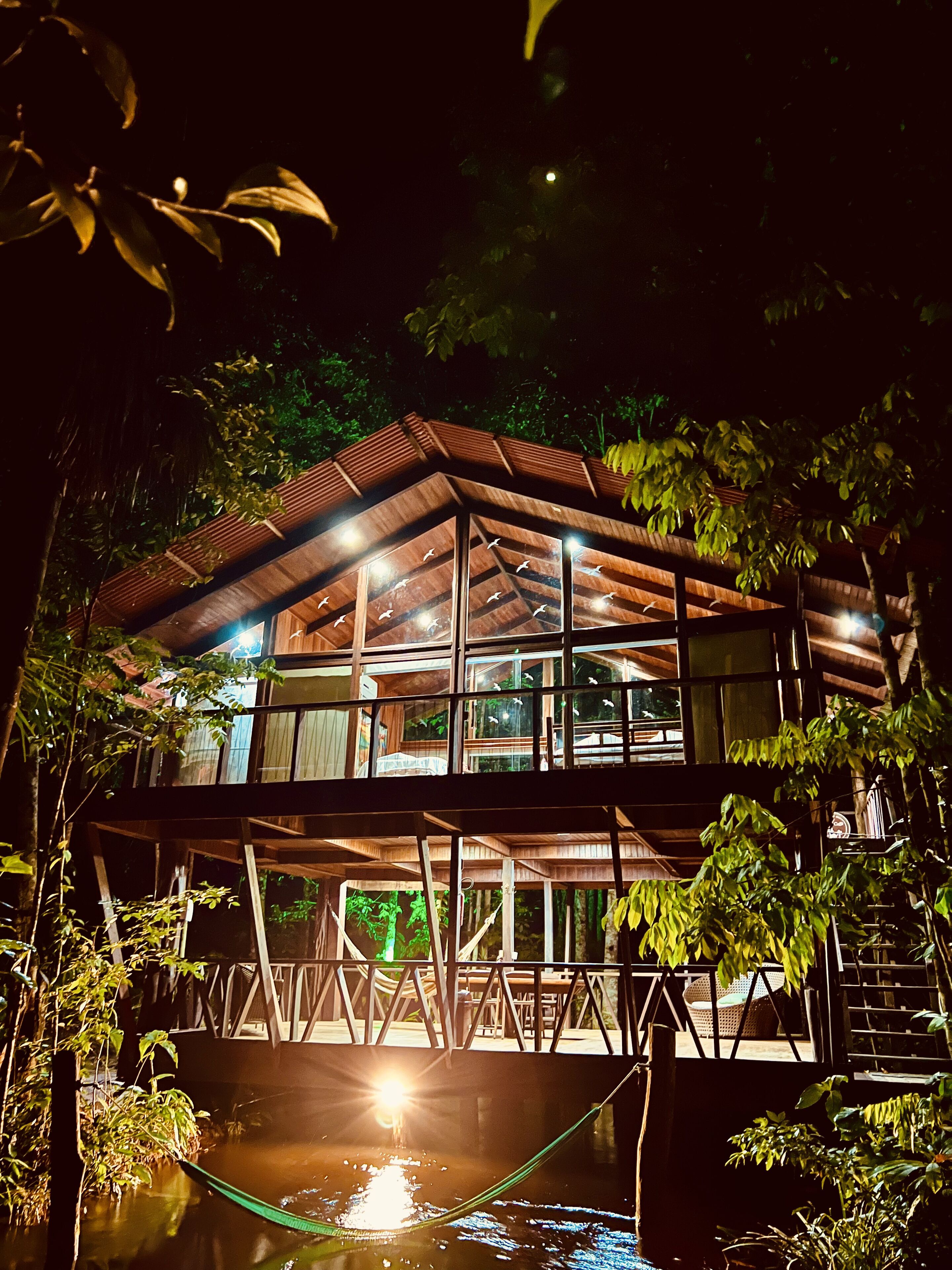 独特树屋, 1 间卧室, 湖景 | 客房景观