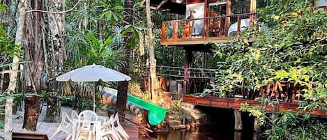 Façade de l’hébergement