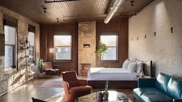 1 habitación y ropa de cama de alta calidad