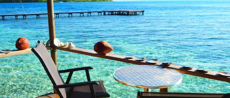 Bungalow Standard, vue mer | Terrasse/Patio