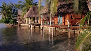 Front of property - Tetamanu Village & Sauvage (Fakarava)