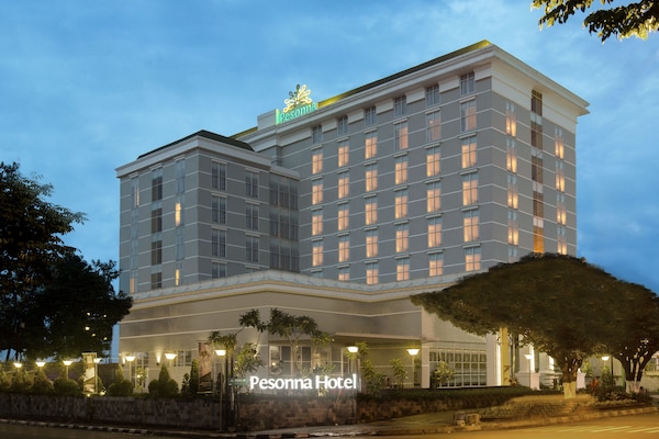 Front of property – evening/night