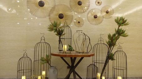 Interior entrance. Lotus Blu Hotel