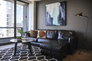 Apartment, 2 Bedrooms | Living area | Flat-screen TV
