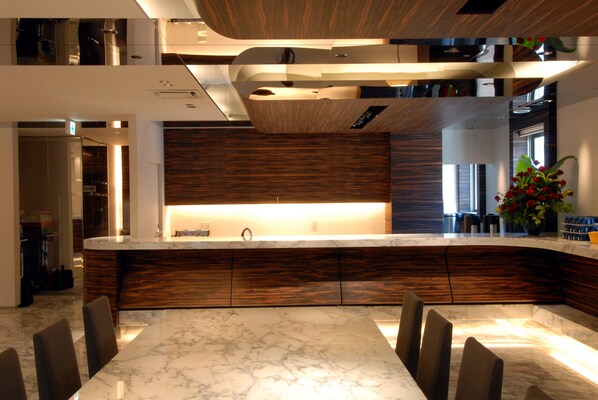 Sitzecke in der Lobby