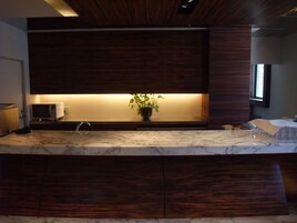 Sala de estar en el lobby