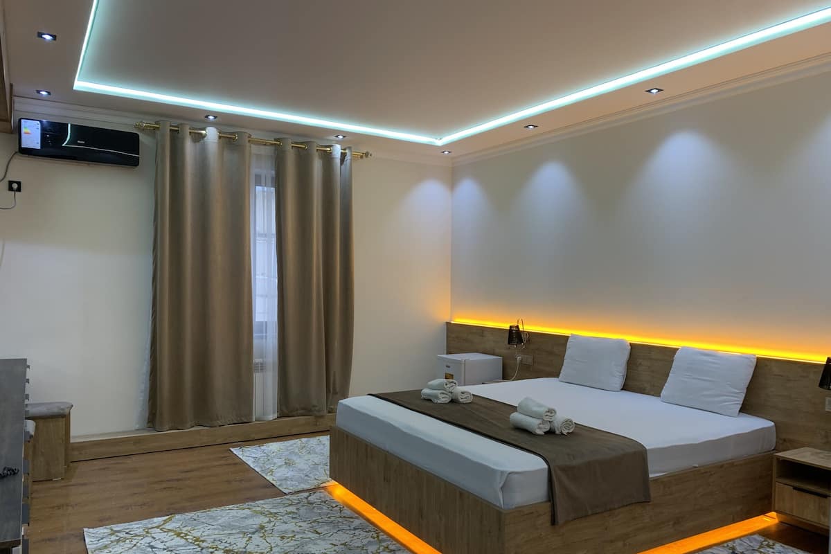 Dobbeltrom – deluxe, byutsikt | Utsikt fra rommet