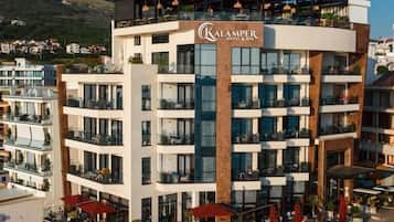 Fassade der Unterkunft