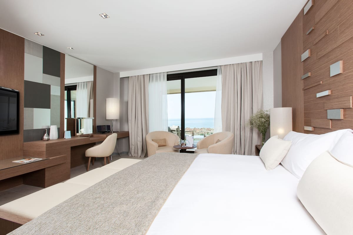 the oasis room, terrace, sea view | view from room