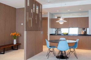 Apartament, 1 dormitori | Cuina privada