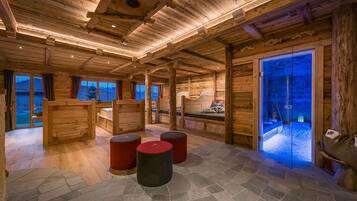 Sauna, Dampfbad, 1 Behandlungsraum, Massageanwendungen