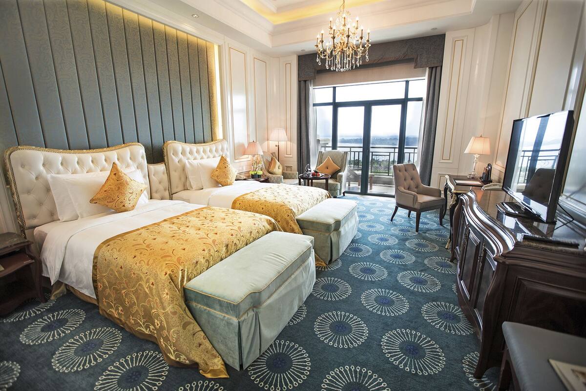 Minibar, in-room safe, desk, blackout curtains
