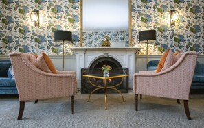 Blick auf den Garten, täglich geöffnet