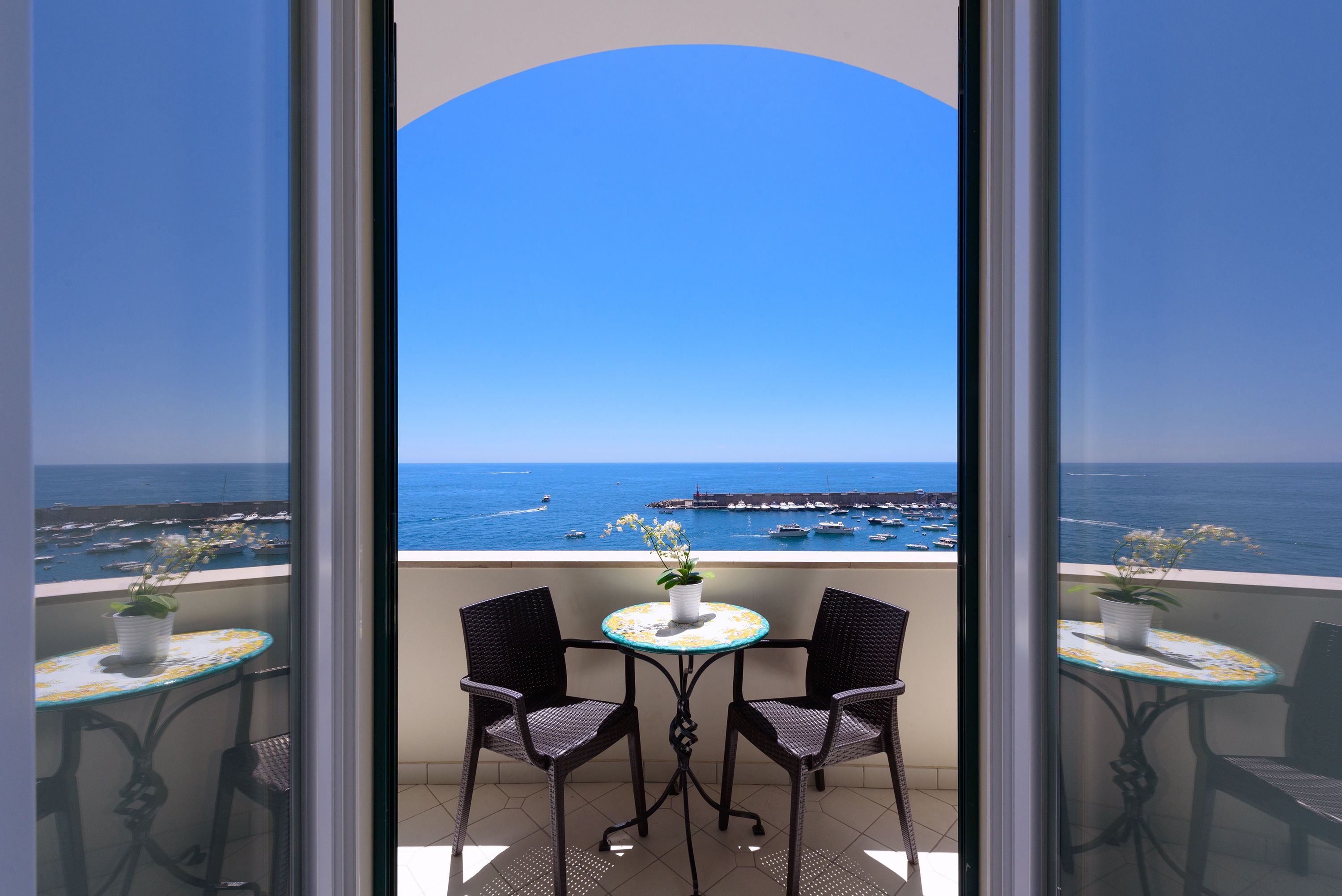Superior Double Room, Sea View | Terrace/patio
