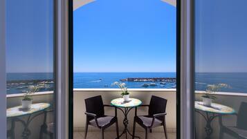 Superior Double Room, Sea View | Terrace/patio