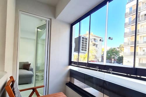 Superior Apartment, 2 Bedrooms, Balcony on Street Anastas Mitrev number 03 | Terrasse/Patio