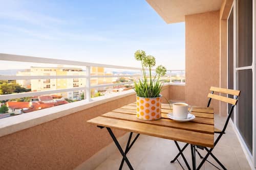 Superior-Apartment, 2 Schlafzimmer | Blick auf die Stadt