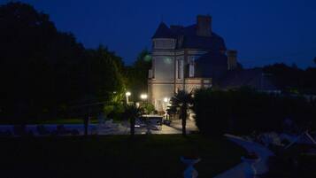 Front of property - evening/night
