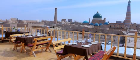 Terrasse sur le toit