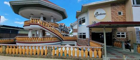 Fassade der Unterkunft