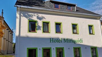 Fassade der Unterkunft