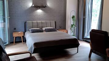 Apartament Comfort, 2 dormitoris | 1 dormitori, habitacions insonoritzades i planxa i posts de planxar