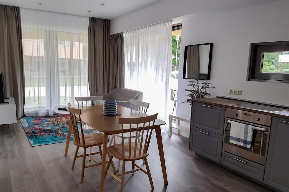 Superior appartement | 1 slaapkamer, geluiddichte muren, een strijkplank/strijkijzer