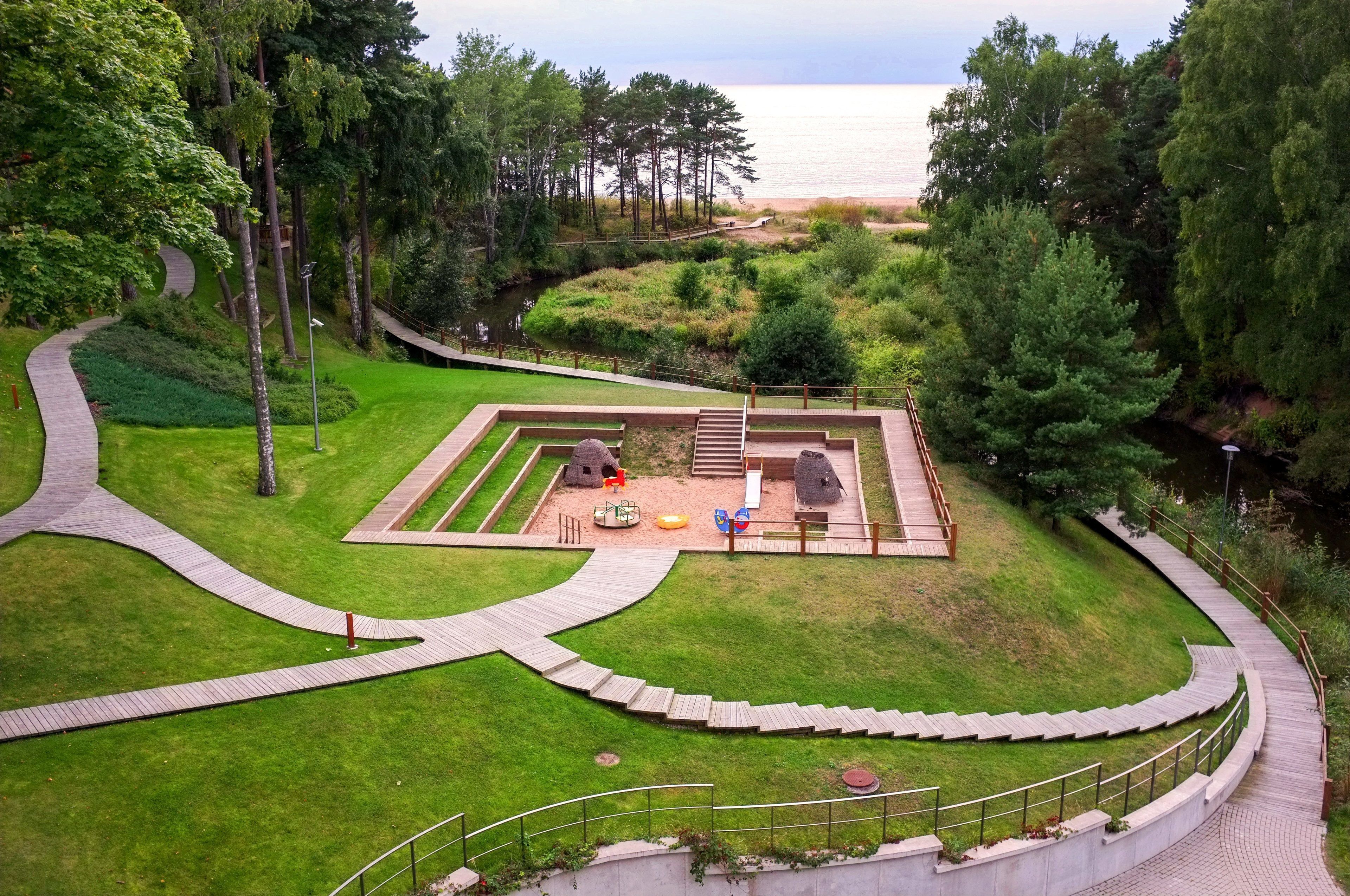 Pemandangan dari properti