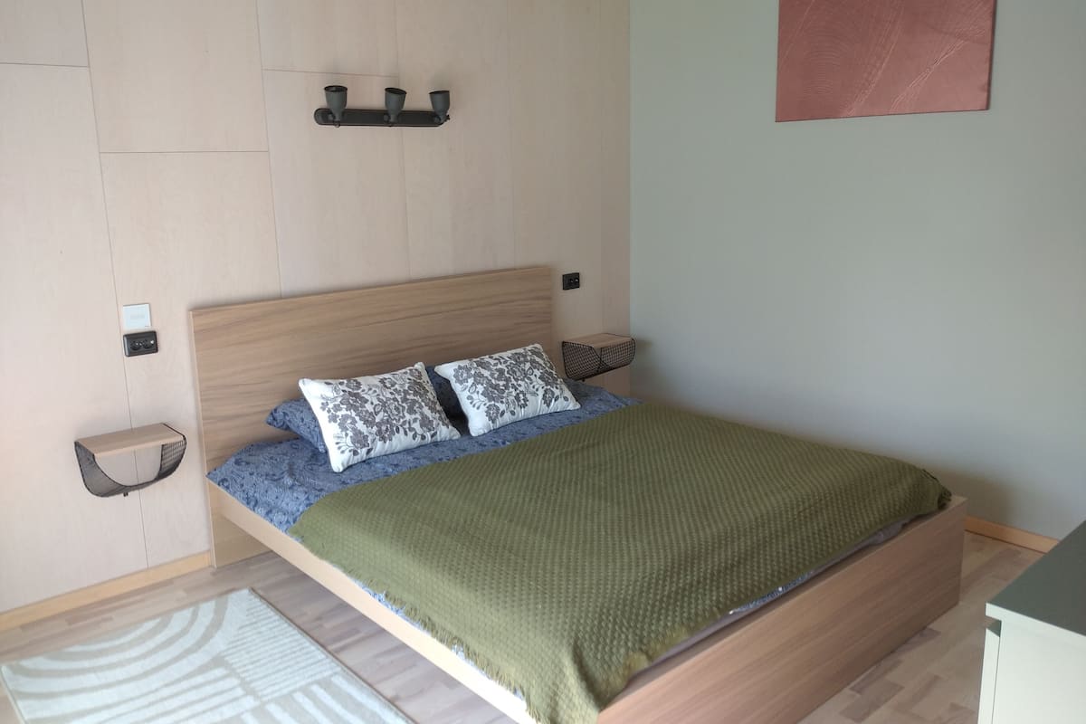 Standaard appartement | 1 slaapkamer, geluiddichte muren, een strijkplank/strijkijzer